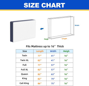 TICONN Mattress Bags for Moving, King Mattress Cov...