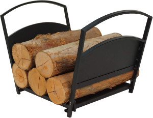 Fireplace Log Holder Folding Firewood Rack,Stackin...