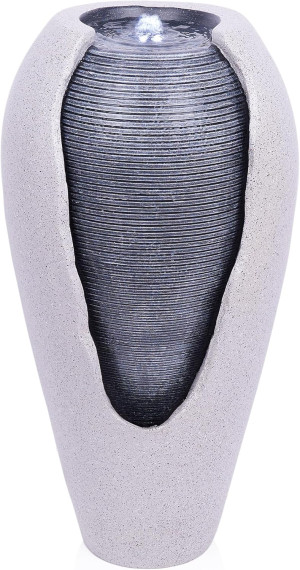 Alpine Corporation DIG416 29" Two Tone Ribbed Jar...