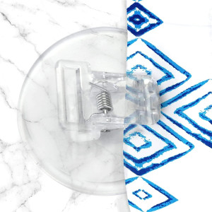 4 Pack Shower Curtain Clips, Shower Windproof Spla...