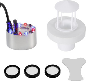Mxmoonant 350ml/H Ultrasonic Mist Maker Fogger 12L...