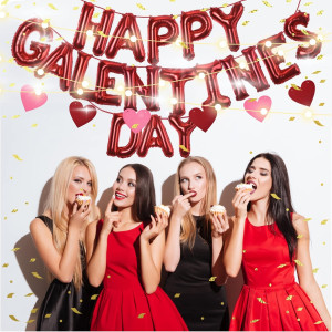 Galentine’s Day Party Decorations – Happy Galentin...
