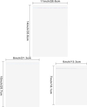 3 Mil Thick Crystal Clear Sleeves No Acid Storage...