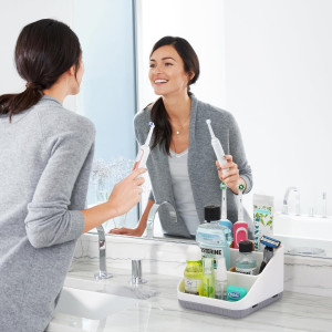 Bathroom Toothbrush Holders for Countertop - Elect...