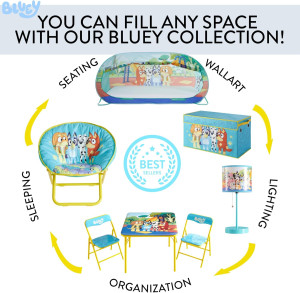 Idea Nuova Bluey 3 Piece Children's Activity Squar...
