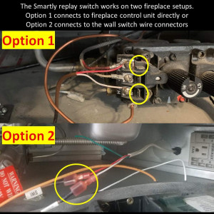 Voice Fireplace Switch Works with Any Smart Plug....