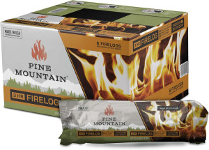 Pine Mountain 100% Natural Classic Firelog, 3-Hour...