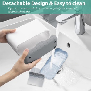 Boperzi Toothbrush and Toothpaste Holder Drainage...