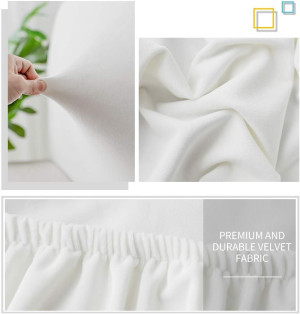 Upholstered Bed Headboard Cover for Queen, Stretch...