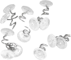 50 Pcs Upholstery Tacks Headliner Pins Clear Heads...