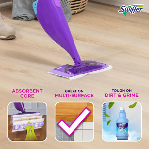 Swiffer WetJet Hardwood Floor Cleaner Spray Mop Pa...