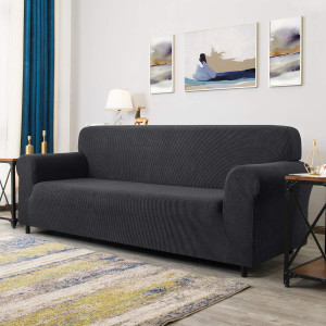 CHUN YI Stretch Loveseat Sofa Slipcover 1 Piece Co...