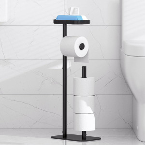 Kitsure Toilet Paper Holder Free Standing - Multif...