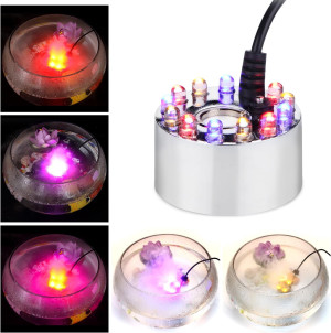 AGPTEK Aluminum Mist Maker Water Fountain Pond Fog...