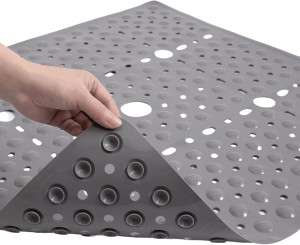 Shower Mat Non Slip - 27x27 Anti Slip Shower Mat -...