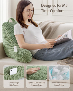 Blissful Diary Reading Pillow, Stylish Bed Pillow...