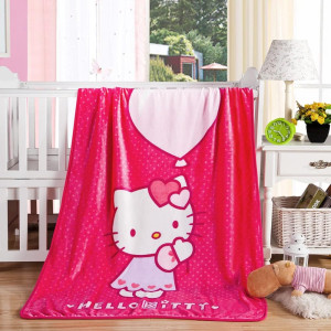 Throw Blanket Cartoon Printing Cover Flannel Super Soft Plush Beach Sherpa for Adults Boys Girls Kids Toddler Baby Children 55'' x 40'' (pink456)
