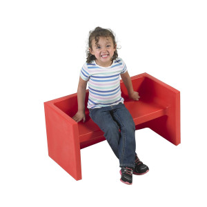 Children's Factory Adapta-Bench, CF910-028 Red, Ki...