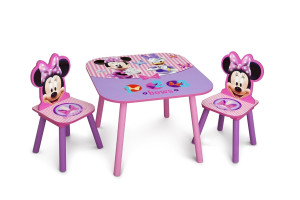 Kids Table and Chair Set (2 Chairs Included) - Ide...