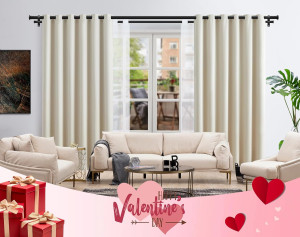 TONIAL 1 Inch Double Curtain Rods 72 to 144 Inch (...