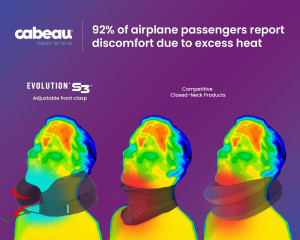 Cabeau Evolution S3 Travel Neck Pillow Memory Foam...