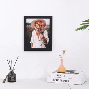 8x10 Picture Frames for Wall Set of 9, Display 5x7...