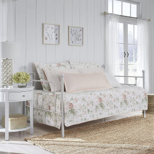Laura Ashley - Daybed Set, Lightweight Bedding wit...