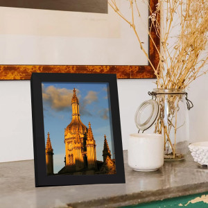 SESEAT Black 8x10 Picture Frame, Photo Frame for W...