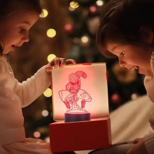Kids Toys 3D Night Light, 3D Illusion Night Lamp,...