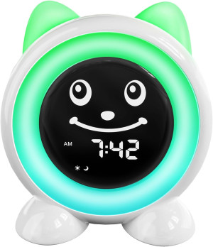 I·CODE Time to Wake Kids Alarm Clock,Toddler Sleep...