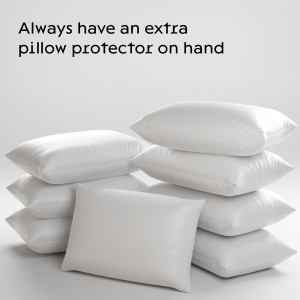 Niagara 4 Pack Waterproof Pillow Protectors Standa...