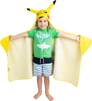Pokemon Pikachu Bath/Pool/Beach Soft Cotton Terry...