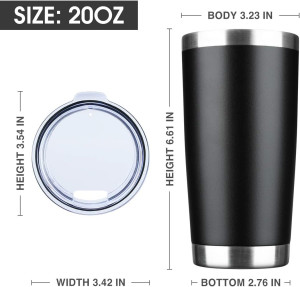 20oz Tumbler Bulk Stainless Steel Vacuum Insulated...