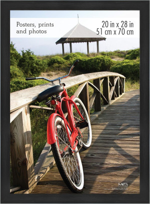 MCS Museum Poster Frame 20x28 Onyx, Vertical & Hor...
