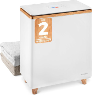 SereneLife Luxury Rectangle Towel Warmer - Spa & B...