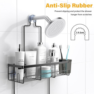 Shower Caddy Hanging Bathroom Organizer: Rustproof...