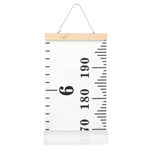 Mibote Baby Growth Height Chart Handing Ruler Wall...