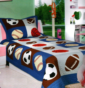 Elegant Home Multicolor Sports Soccer Basketball B...
