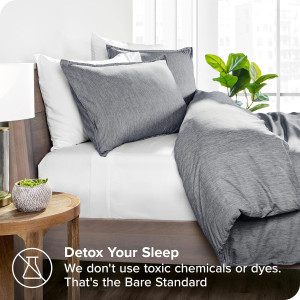 Bare Home Bedding Duvet Cover Queen Size - Premium...
