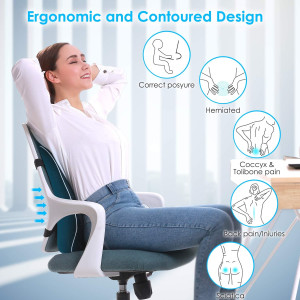 Lumbar Support Pillow for Office Chair Car, Gaming...