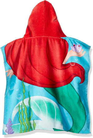 Disney Little Mermaid Ariel Cotton Hooded Towel