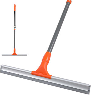 Professional Floor Scrubber Shower Squeegee,Rubber...