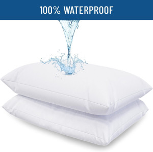 Everlasting Comfort Waterproof Pillow Protector St...