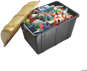Fun Express Large Plastic Toy Treasure Chest - Doc...