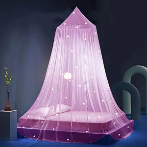 Eimilaly Stars Bed Canopy Glow in The Dark, Bed Ca...
