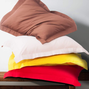NTBAY 100% Brushed Microfiber 26x26 Euro Pillow Sh...