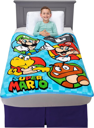 Franco Kids Bedding Super Soft Micro Raschel Throw...