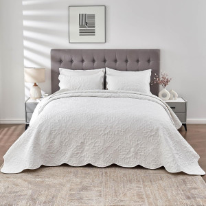 Oversized King Bedspreads 128x120 for Extra Tall K...