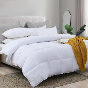 L LOVSOUL White Comforter King Size Duvet Insert,A...