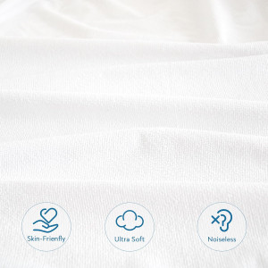 Queen Mattress Protector Waterproof Cover Absorben...